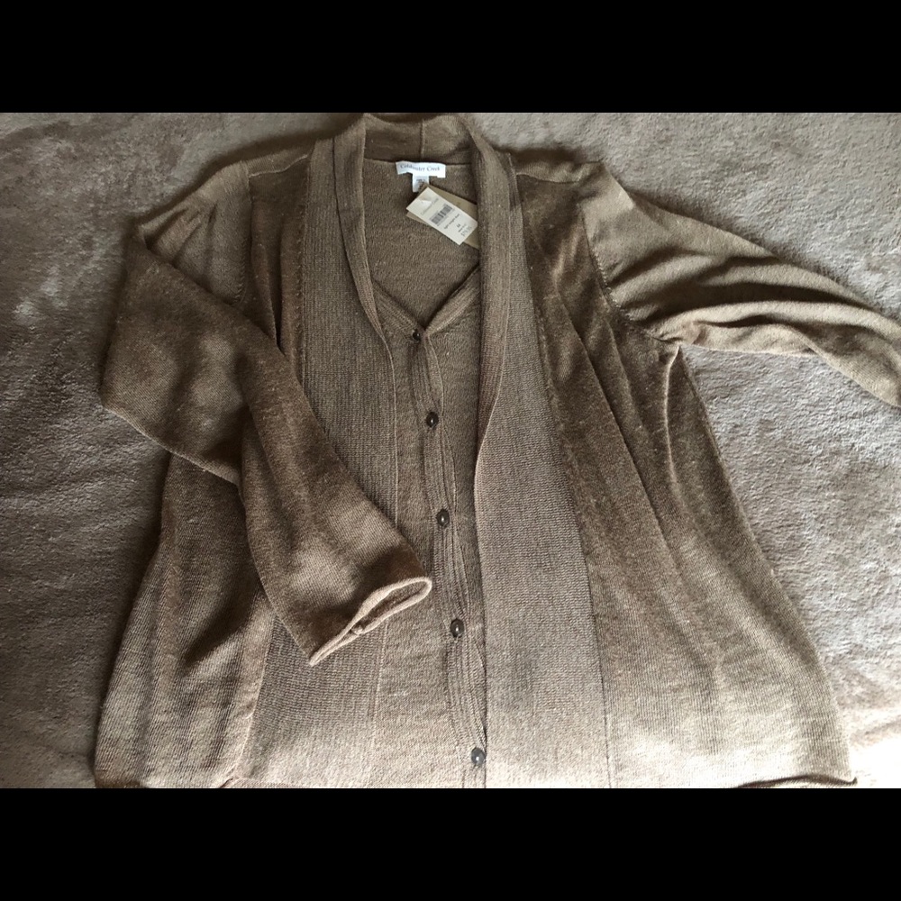 Coldwater Creek lightweight sweater set